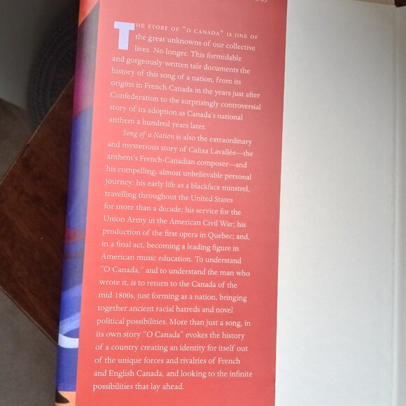 * 2/$10 *  Song of a Nation by Robert Harris - Picture 3 of 3